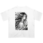 AI Fantasy Art Shopの【限定商品】Chaos⑥ Oversized T-Shirt