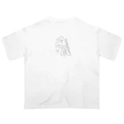 hetaTのhetaTゴジラ オーバーサイズTシャツ