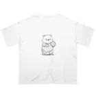 ganeshaのかわいいクマ Oversized T-Shirt