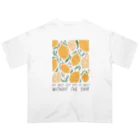 NatureDesignStoreのレトロレモンの哲学 Oversized T-Shirt