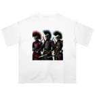 riotriffs_punksのサムライパンクス Oversized T-Shirt