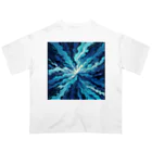 AI Fantasy Art Shopのart of fire④ オーバーサイズTシャツ