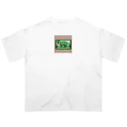 OTIRUBUTUBUTUのインテリアザウルス Oversized T-Shirt