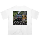 atoyuki_SHOPの鉄道デザイン　ato オーバーサイズTシャツ