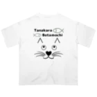 Crapuraの棚からぼたもちCat オーバーサイズTシャツ