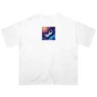 ソルブラインの星と遊ぶ「レイチャ」 Oversized T-Shirt