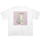 kakuzatoの子猫のこめちゃん オーバーサイズTシャツ