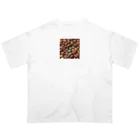 ドット絵賢者のドット絵シリーズ９チキン祭りゴージャスver. Oversized T-Shirt