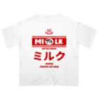 Stylo Tee Shopの温泉牛乳のミルク♨ Oversized T-Shirt