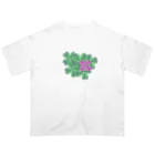 Bob kachiee LennonのHappy reaf オーバーサイズTシャツ