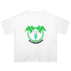 M-CREAMSODAのtropicalヤシ カラー オーバーサイズTシャツ