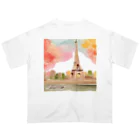 tyu-ripuのparis spring オーバーサイズTシャツ