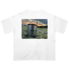 misawashopの島の夕焼け Oversized T-Shirt