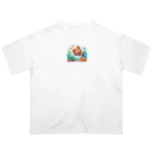 uminoikimonのクマノミちゃん オーバーサイズTシャツ