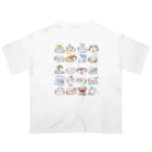 はかなシのうぱえにっき「おおいそがし」 オーバーサイズTシャツ