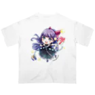 #とちぎけんV25 Official Shopの君に届け！ステージング藤子 オーバーサイズTシャツ