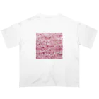 MomotamaのPink sand beach Oversized T-Shirt