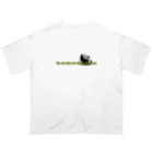 E.Pの墨絵「レッサーパンダ」 Oversized T-Shirt