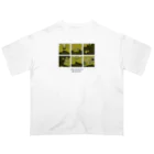 akupunyagaramのANJING INC. MERCH / Pixelated version Oversized T-Shirt