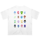 富山アルル キャラクターストアのドット絵 メインキャラ Oversized T-Shirt