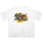 freehandの蜀の将軍・張飛 Oversized T-Shirt