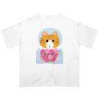 Kikuyaのめいちゃんのこもちゃん オーバーサイズTシャツ