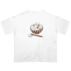 おかかのマルチーズまみれのさつまいもご飯 Oversized T-Shirt