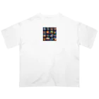 wワンダーワールドwの森羅万象 FIRST Oversized T-Shirt