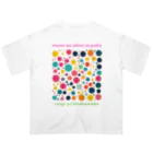 yellowgreenのみずたま　cheerful Oversized T-Shirt