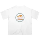 ゆきの絵です。のレトロなスコーン オーバーサイズTシャツ