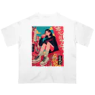 遷風記（せんぷうき）の遷風記「アーバン・オアシス」  Oversized T-Shirt