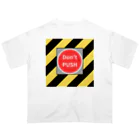 ROUTE☆ONEのDon't PUSH Oversized T-Shirt