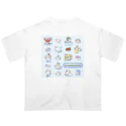 はかなシのうぱえにっき「毎日」しろver. オーバーサイズTシャツ