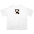 ai-AIの猫教授 Oversized T-Shirt