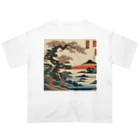 8890の浮世絵 オーバーサイズTシャツ