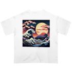 8890の浮世絵 オーバーサイズTシャツ