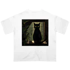 8890の黒猫 Oversized T-Shirt