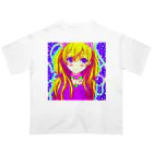 きゅぴきゅぴガールの金髪優しげ★きゅぴきゅぴガール オーバーサイズTシャツ