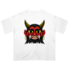 FacefacefacesのRed ogre face Oversized T-Shirt