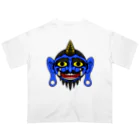 FacefacefacesのBlue ogre face Oversized T-Shirt