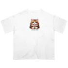 Vibraphoneの猫ネコ　 Oversized T-Shirt