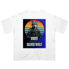 SaBATaNのSWAT シルバーウルフ1 オーバーサイズTシャツ