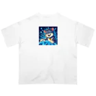 frogsystemの電脳猫 Oversized T-Shirt