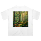 positive_poem05の森の中で創作活動 Oversized T-Shirt