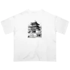 ZZRR12の和の風景 オーバーサイズTシャツ