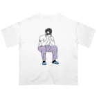 納豆ごはんのイケメンとお話し中 Oversized T-Shirt