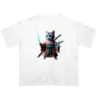 samuraicatのSamurai CAT Oversized T-Shirt