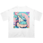 yozoraniyumeoの魔法戦車少女 オーバーサイズTシャツ