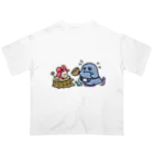 MikeHouseのあやかしの和菓子店 オーバーサイズTシャツ