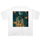 AQUAMETAVERSEの織姫と彦星・七夕祭り　Tomoe bb 2712 Oversized T-Shirt